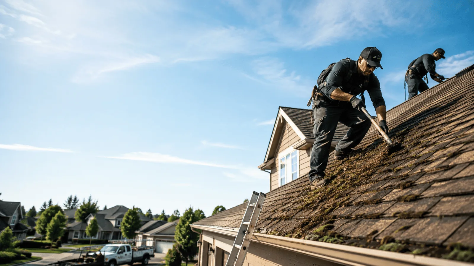 Roof Moss Removal in Cucumber, WV near me